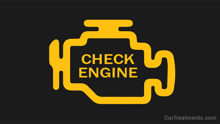 check engine light animated