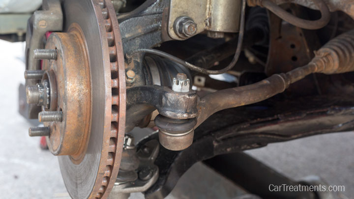 bad tie rod end symptoms