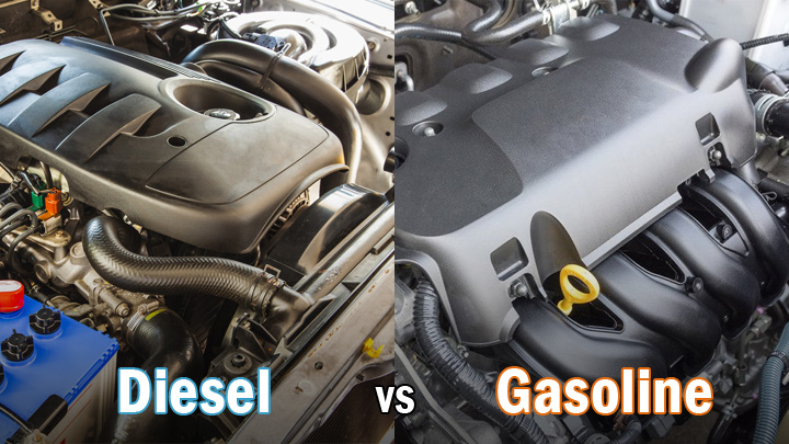 diesel vs gasoline engine