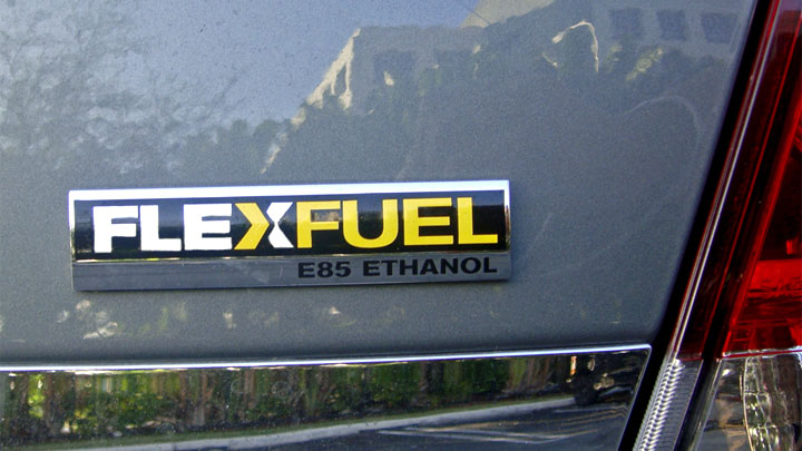 E85 flex fuel truck