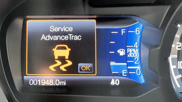 how to reset service AdvanceTrac