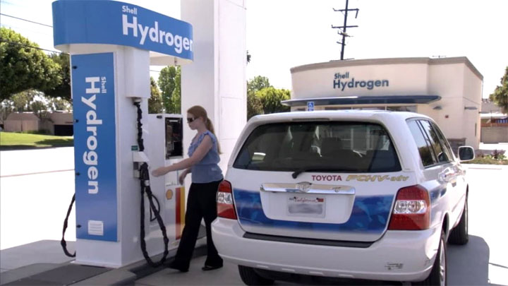 hydrogen fuel station