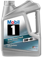 Mobil 1 turbo diesel truck motor oil