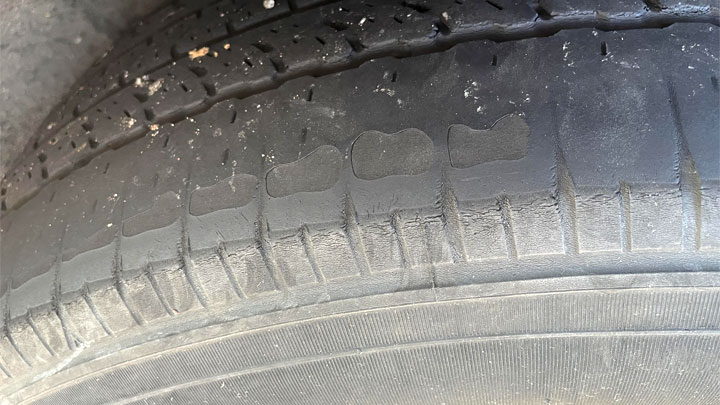 outer tire wear