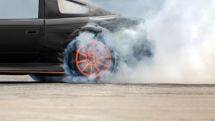 RWD burnout