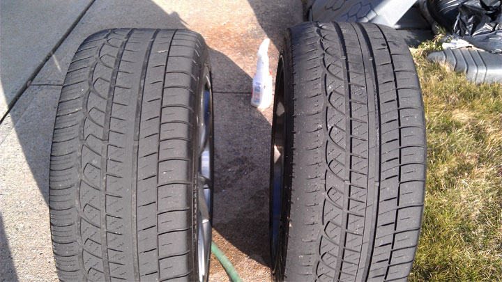 uneven tire wear