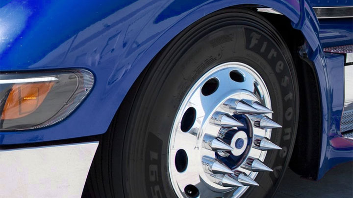 what are truck wheel spikes?