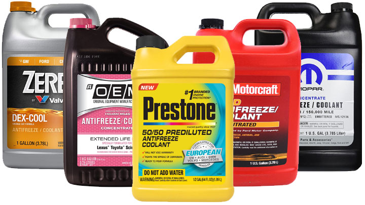 Understanding the Different Types (and Colors) of Coolant