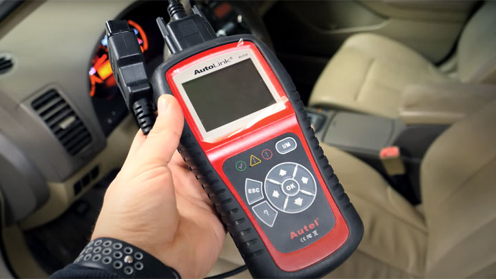 using an OBD2 scanner
