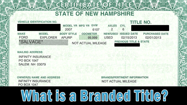 what is a branded title